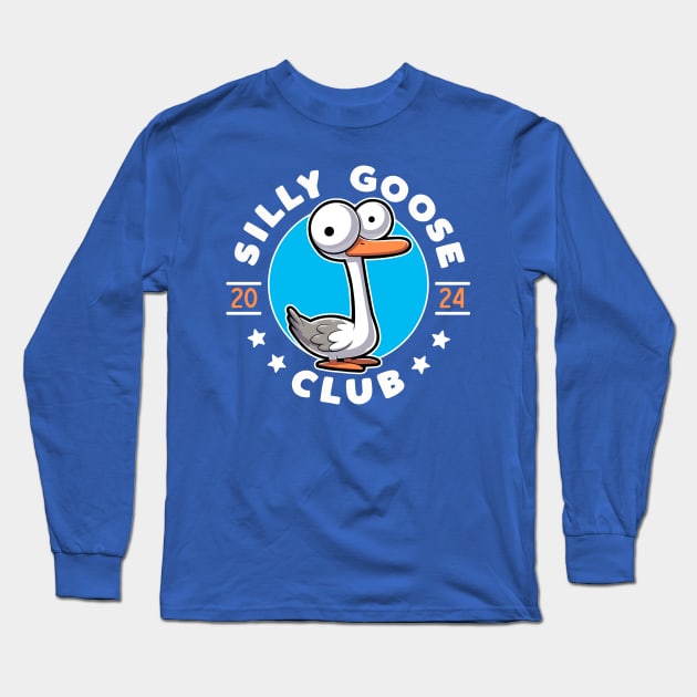 Silly Goose Club Long Sleeve T-Shirt by DetourShirts